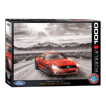 2015-ös Ford Mustang GT Eurographics 1000 darabos kirakó puzzle (EUR-6000-0702) - puzzlegarden