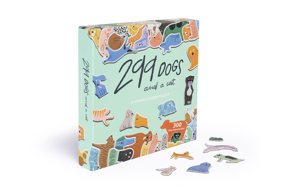 299 kutya (és egy macska) Laurence King 300 darabos kirakó puzzle (LK-9781913947156) - puzzlegarden