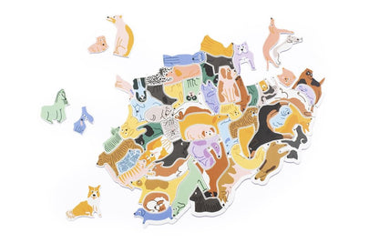 299 kutya (és egy macska) Laurence King 300 darabos kirakó puzzle (LK-9781913947156) - puzzlegarden