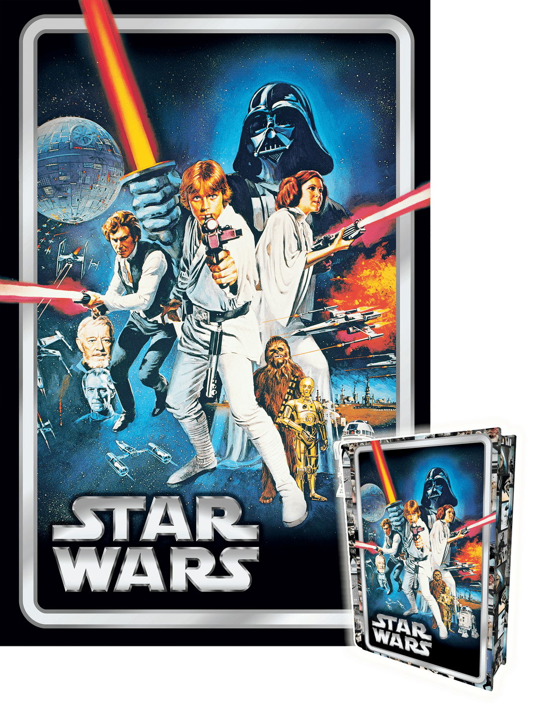 3D Puzzle - Star Wars Classic - könyv alakú díszdobozban Prime3D 300 darabos kirakó puzzle (P3D-35564 670889355647) - puzzlegarden