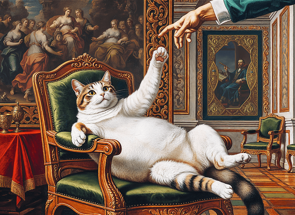 Pets as Art: Őméltósága, a cica – a kirakó képe