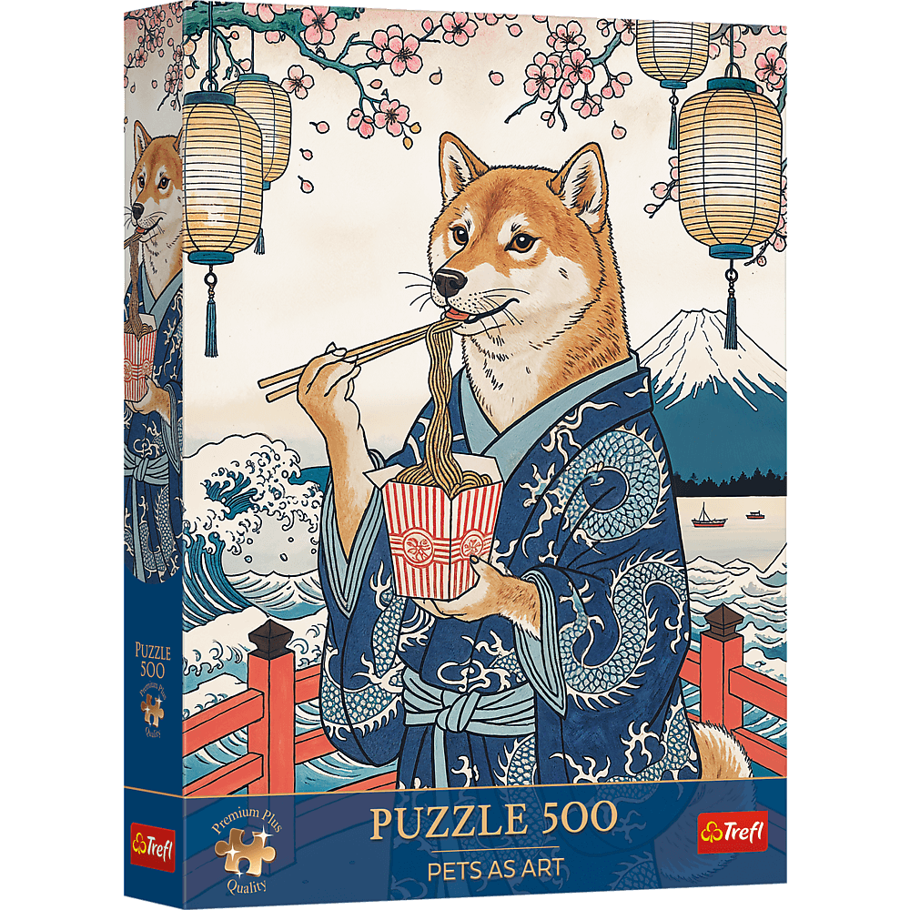 Pets as Art: A shiba tésztameditációja – a kirakó doboza