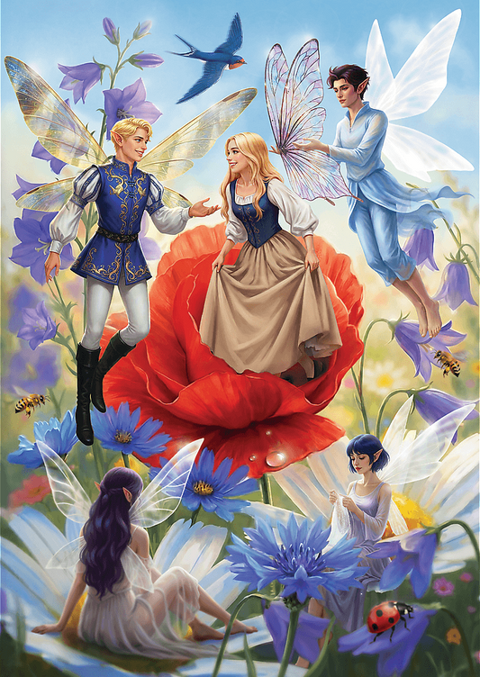 Enchanted Fairy Tales: Hüvelyk Panna – a kirakó képe