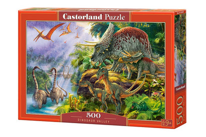Dínók völgye Castorland 500 darabos kirakó puzzle (C-53643 5904438053643) - puzzlegarden