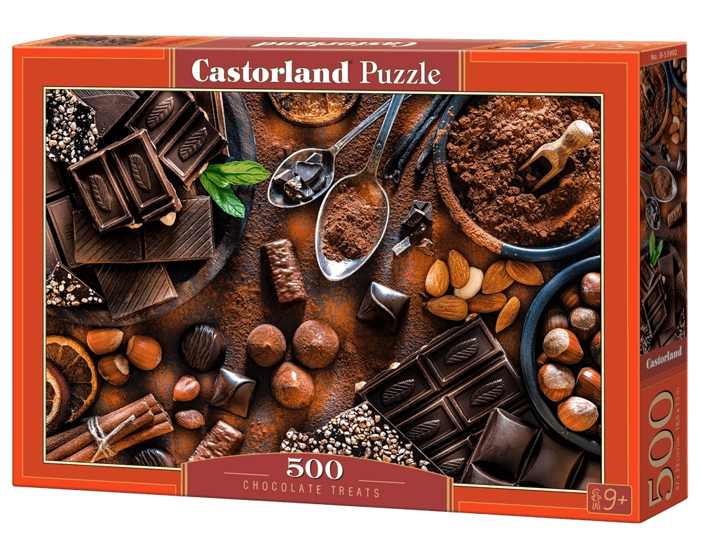 Csokoládé Mennyország Castorland 500 darabos kirakó puzzle (C-B-53902 5904438053902) - puzzlegarden