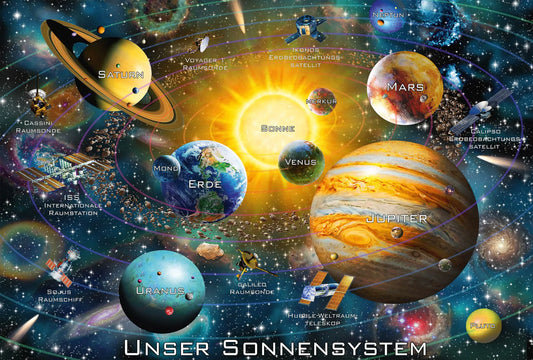 Our Solar System 200 darabos Schmidt puzzle kirakó (56308)