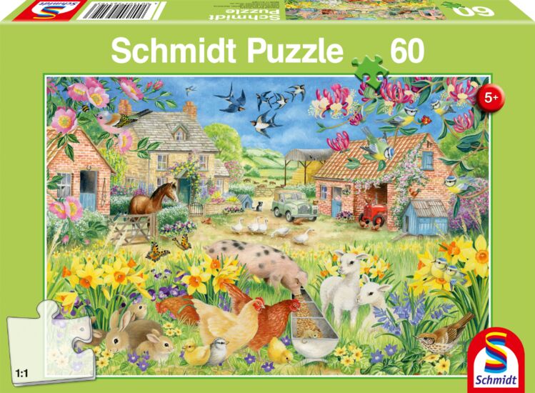 Az én kicsi Farmom Schmidt 60 darabos kirakó puzzle (SCH-56419 4001504564193) - puzzlegarden