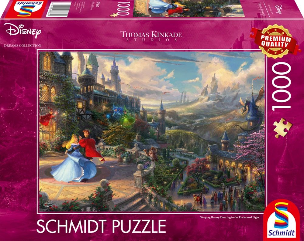 Csipkerózsika - Tánc a Fényben Schmidt 1000 darabos kirakó puzzle (SCH-57369 4001504573690) - puzzlegarden