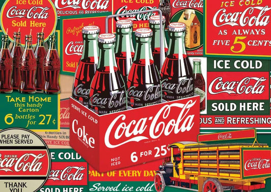Coca-Cola Klasszikusok Schmidt 1000 darabos kirakó puzzle (SCH-59914 4001504599140) - puzzlegarden