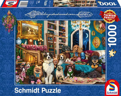 Buli a könyvtárban Schmidt 1000 darabos kirakó puzzle (SCH-59988 4001504599881) - puzzlegarden