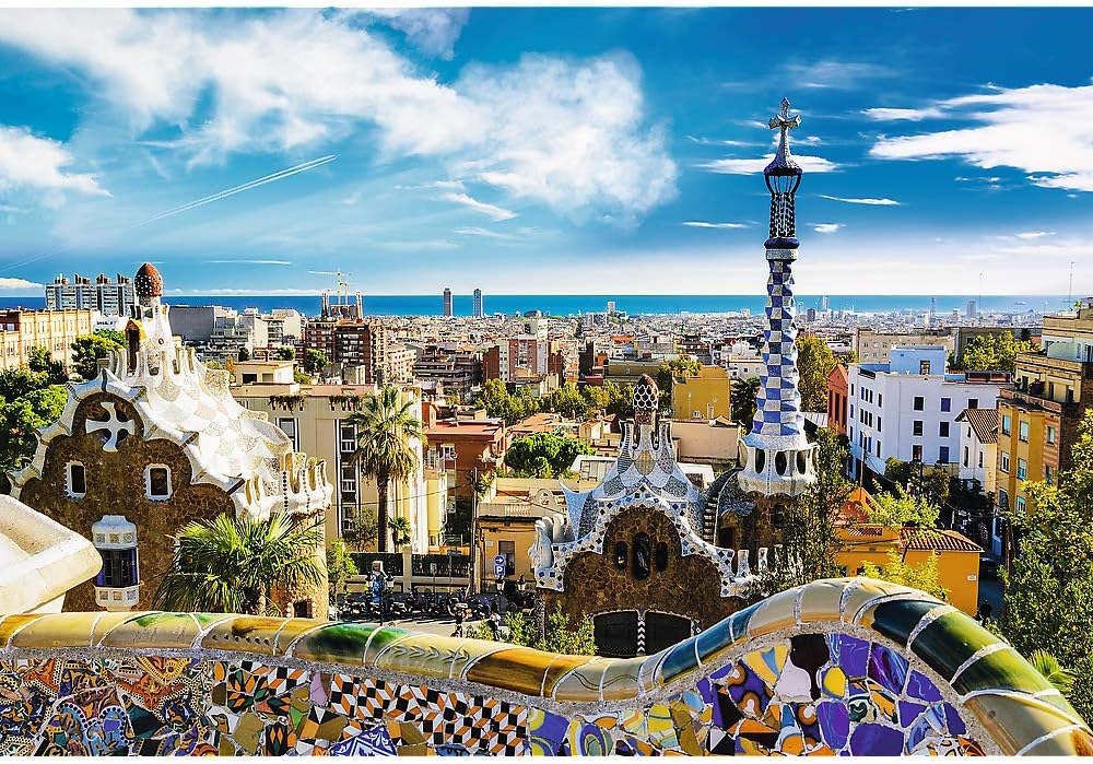 Güell Park - Barcelona, Spanyolország