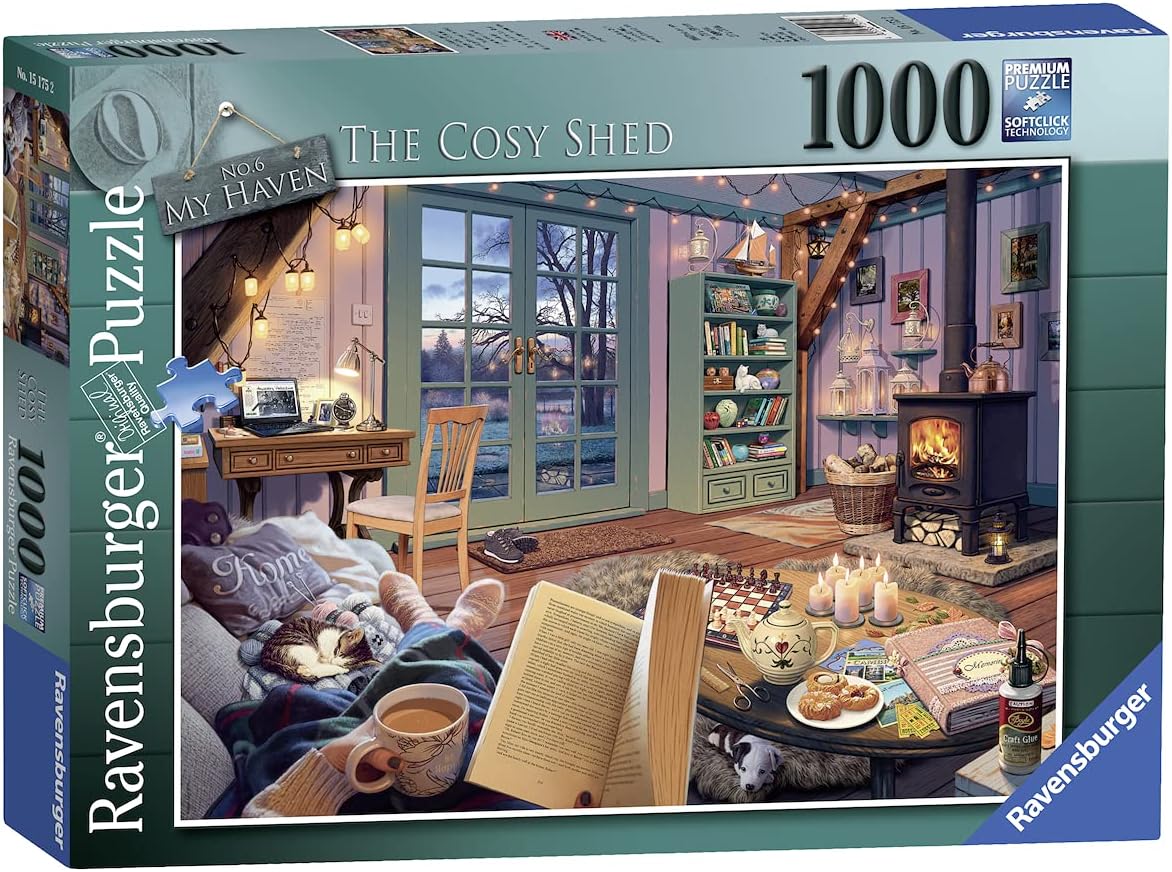 A pihenő szoba Ravensburger 1000 darabos kirakó puzzle (RA-15175 4005556151752) - puzzlegarden