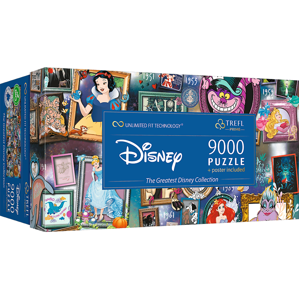 The Greatest Disney Collection 9000 darabos Trefl Prime puzzle kirakó (81020)