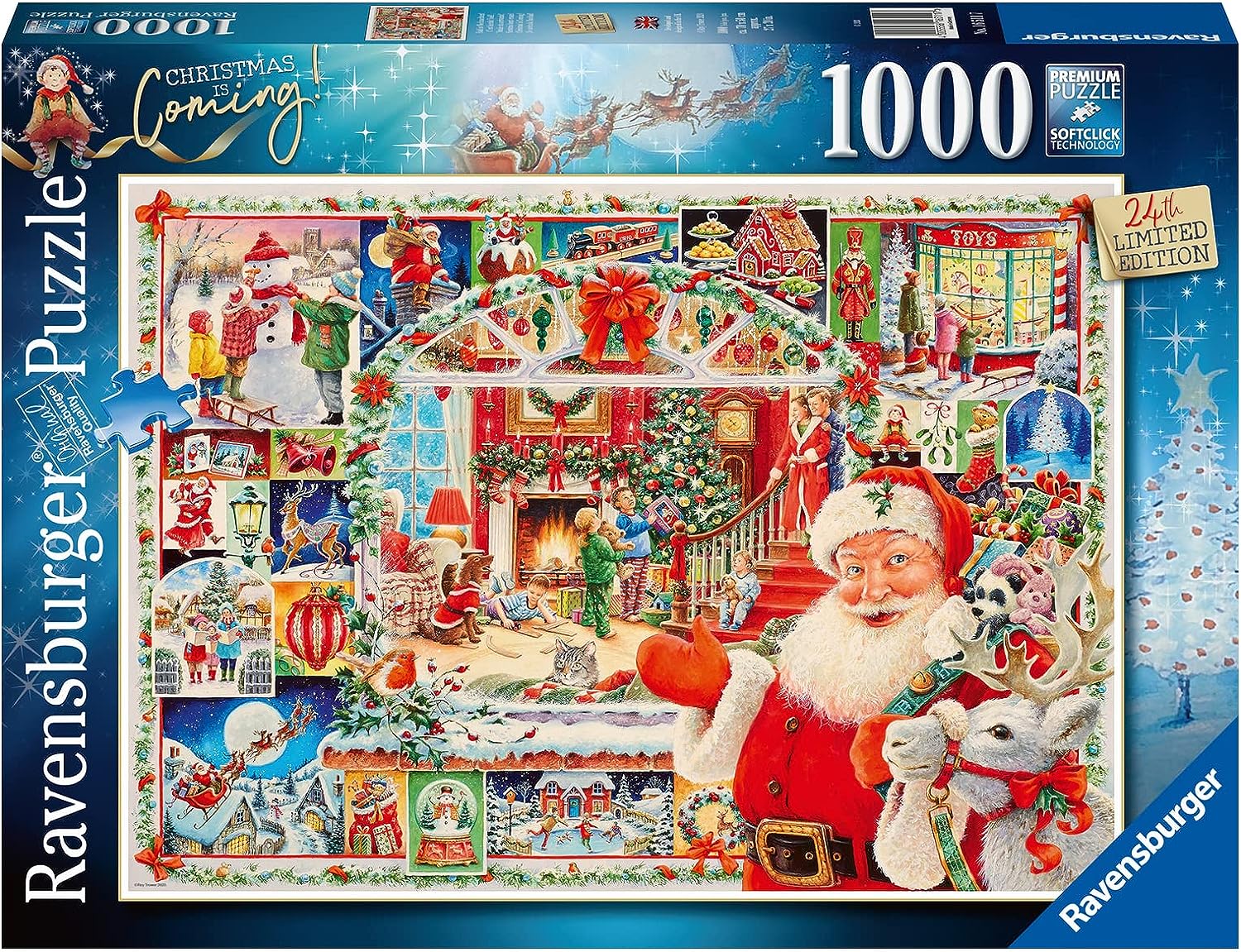 Chrismas Edition 2020 - Végre itt a Karácsony! Ravensburger 1000 darabos kirakó puzzle (RA-16511 4005556165117) - puzzlegarden