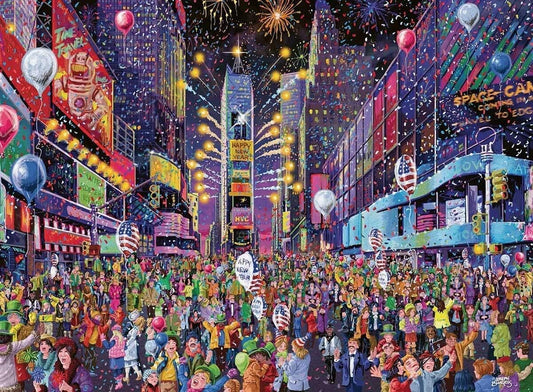 A Times Square Szilveszterkor Ravensburger 500 darabos kirakó puzzle (RA - 16423) - puzzlegarden