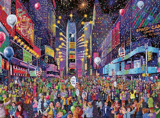 New Years in Times Square 500 darabos Ravensburger puzzle kirakó (16423)