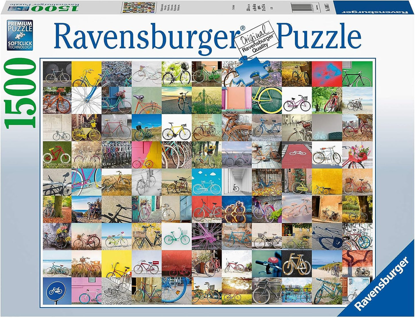 99 Bicikli Ravensburger 1500 darabos kirakó puzzle (RA-16007 4005556160075) - puzzlegarden