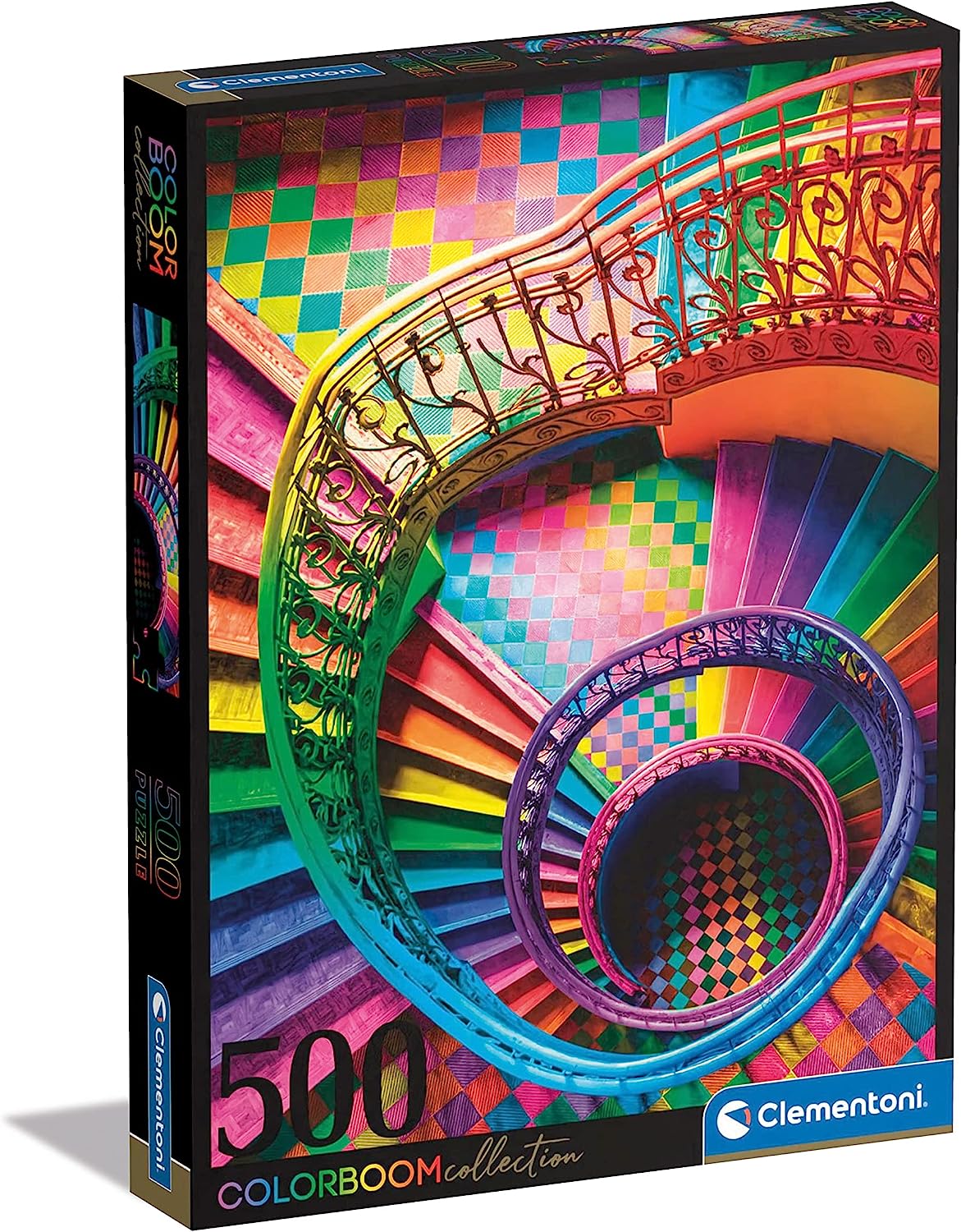 ColorBoom Kollekció - Lépcsők 500 darabos Clementoni puzzle kirakó (35132)