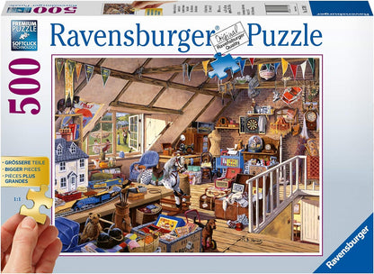 Grandmas Attic - XL 500 darabos Ravensburger puzzle kirakó (13709)