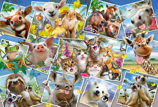 Animal Selfies 200 darabos Schmidt puzzle kirakó (56294)