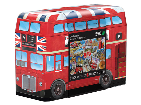Londoni busz – fémdobozban – a kirakó doboza