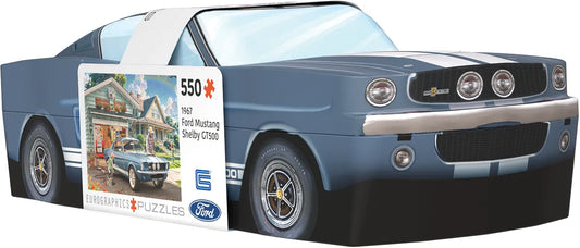 1967-es Ford Mustang Shelby GT500 – fémdobozban – a kirakó doboza