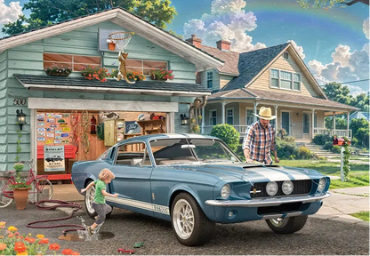 1967-es Ford Mustang Shelby GT500 – fémdobozban – a kirakó képe