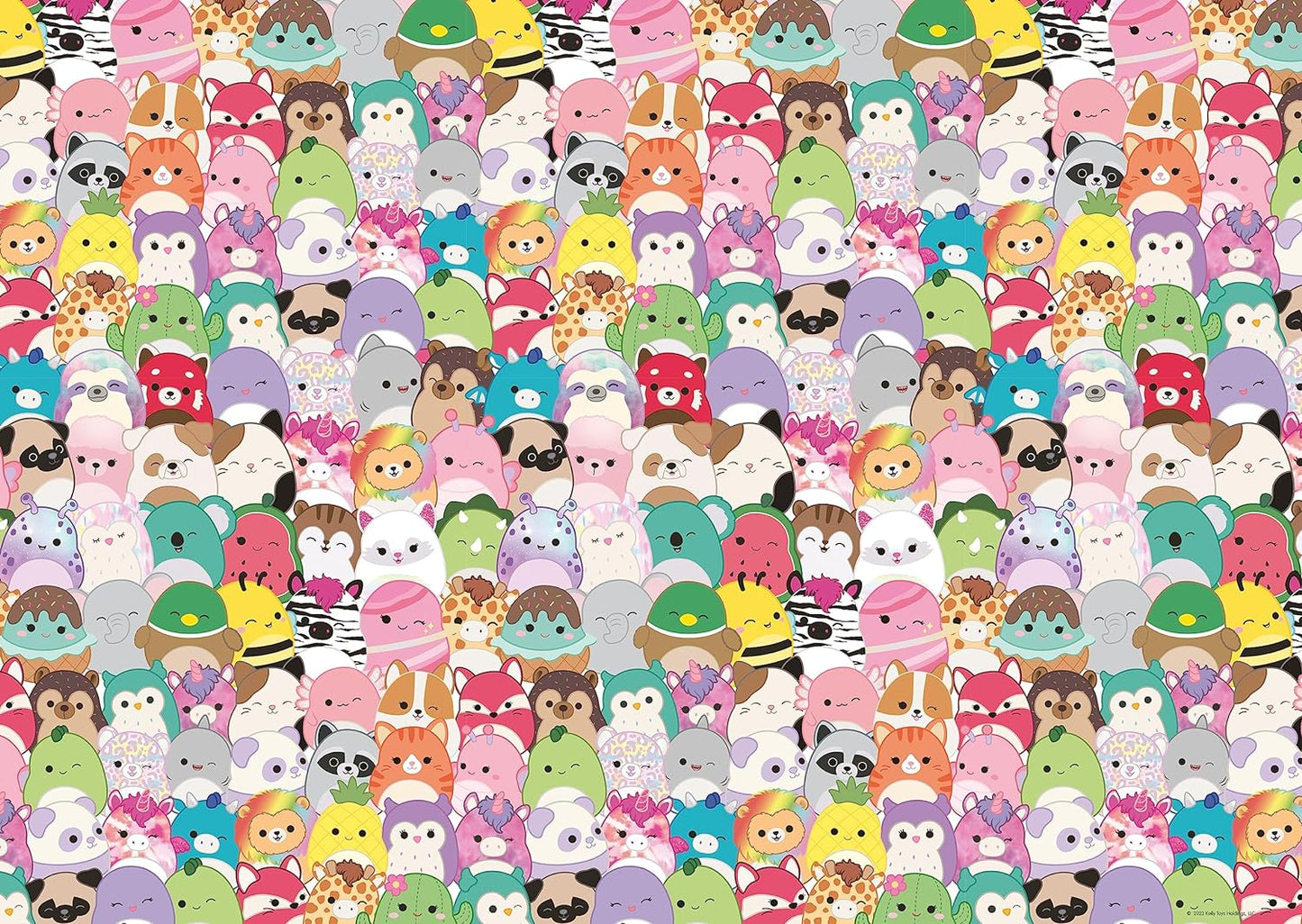 Challenge - Squishmallows Ravensburger 1000 darabos kirakó puzzle (RA-17553 4005556175536) - puzzlegarden