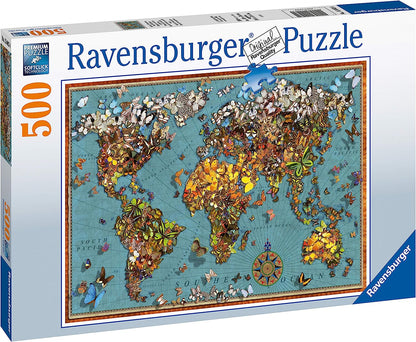 A Pillangók Világa Ravensburger 500 darabos kirakó puzzle (RA-15043 4005556150434) - puzzlegarden