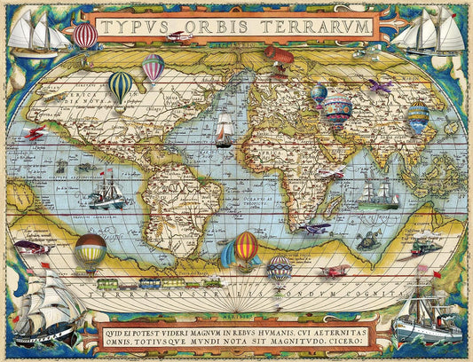 A világ körül Ravensburger 2000 darabos kirakó puzzle (RA - 16825) - puzzlegarden