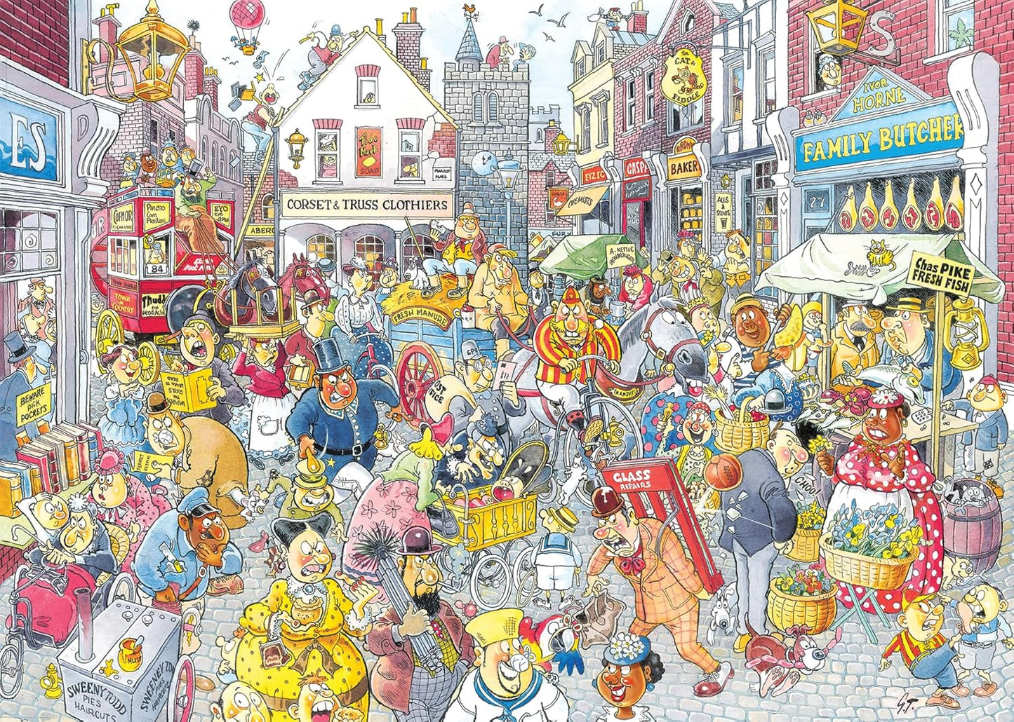 Wasgij Retro Destiny 10 – Főutcai felfordulás!