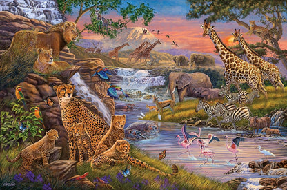 Animal Kingdom 3000 darabos Ravensburger puzzle kirakó (16465)