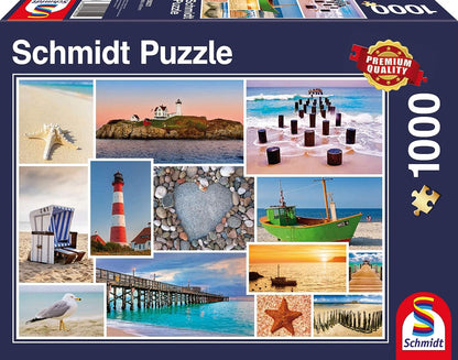 At the Sea 1000 darabos Schmidt puzzle kirakó (58221)