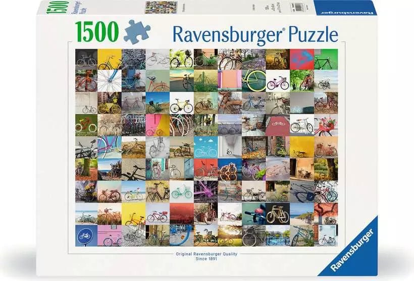 99 Bicikli Ravensburger 1500 darabos kirakó puzzle (RA-12000697) - puzzlegarden