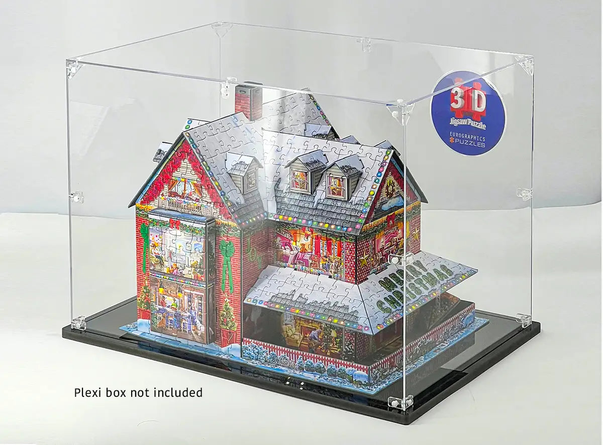 Karácsonyi ház – 3D puzzle – a kirakó képe