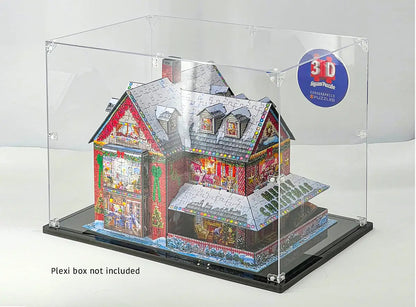 Karácsonyi ház – 3D puzzle – a kirakó képe