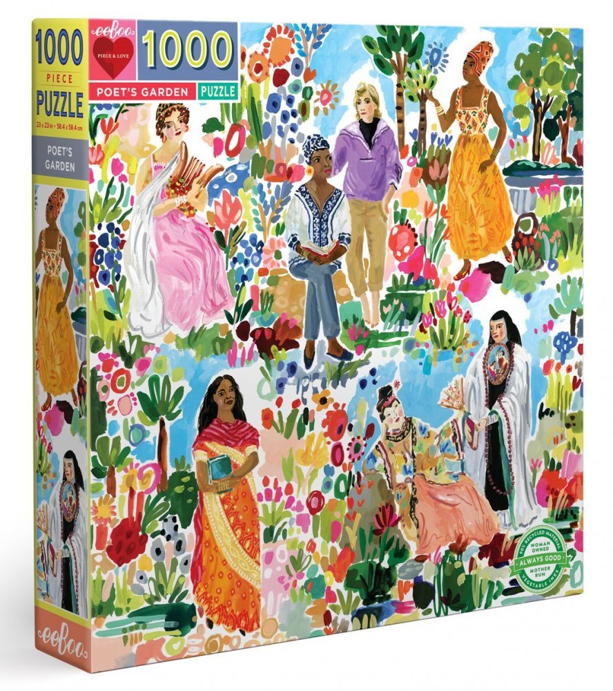 A Költő Kertje Eeboo 1000 darabos kirakó puzzle (EB-PZTPOT 689196511073) - puzzlegarden