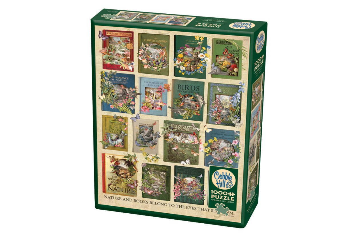 A Könyvek Természete Cobble Hill 1000 darabos kirakó puzzle (CH-80285 625012802857) - puzzlegarden