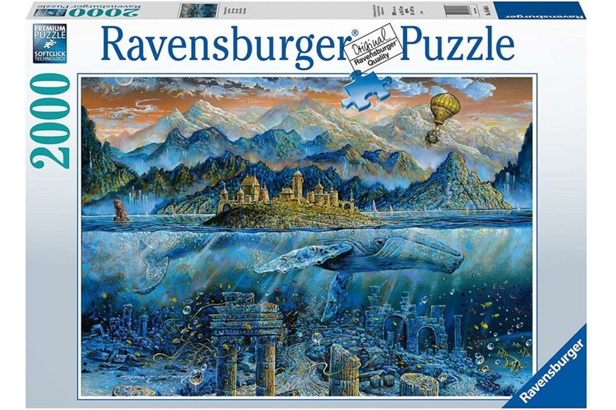 A bölcs bálna Ravensburger 2000 darabos kirakó puzzle (RA-16464 4005556164646) - puzzlegarden