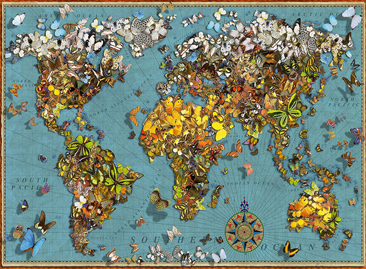 A Pillangók Világa Ravensburger 500 darabos kirakó puzzle (RA - 15043) - puzzlegarden