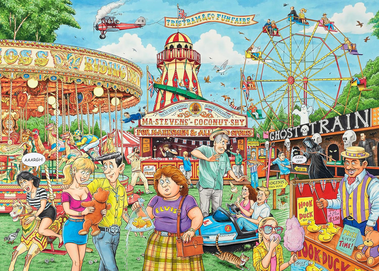 The Fairground 1000 darabos Ravensburger puzzle kirakó (13990)