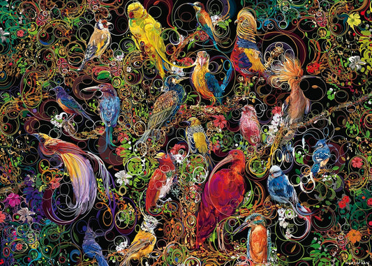 Birds of Art Ravensburger 1000 darabos kirakó puzzle (RA - 17212) - puzzlegarden