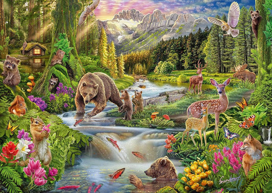 Wild Frontier 1000 darabos Schmidt puzzle kirakó (59964)