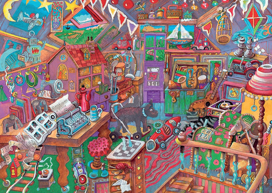 A Padlás Ravensburger 1000 darabos kirakó puzzle (RA - 17480) - puzzlegarden