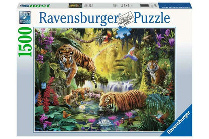 Békés Tigrisek 1500 darabos Ravensburger puzzle kirakó (16005) - puzzlegarden.hu