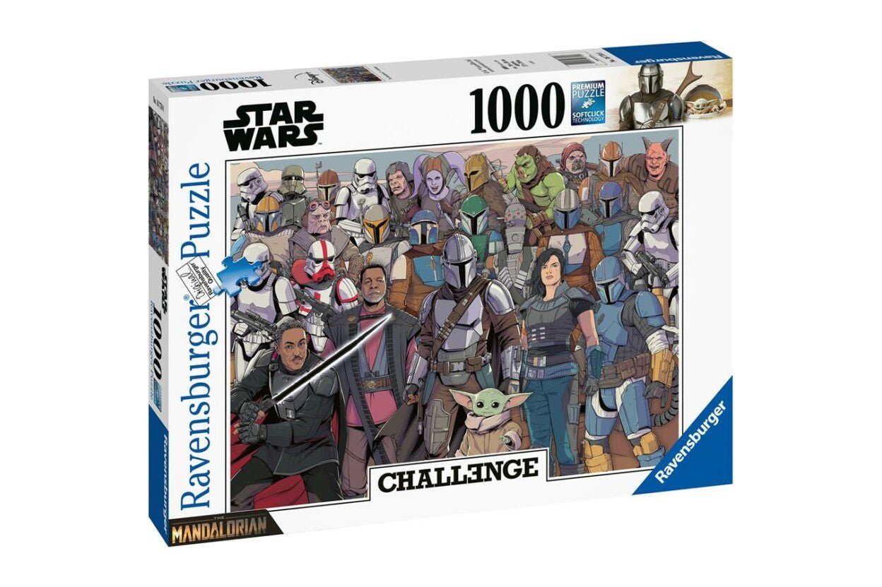 Challenge - A Mandalóri Ravensburger 1000 darabos kirakó puzzle (RA-16770 4005556167708) - puzzlegarden