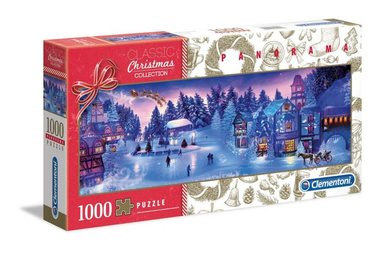 Classic Christmas Collection - Karácsonyi álom - Panoráma Clementoni 1000 darabos kirakó puzzle (CL-39582 8005125395828) - puzzlegarden