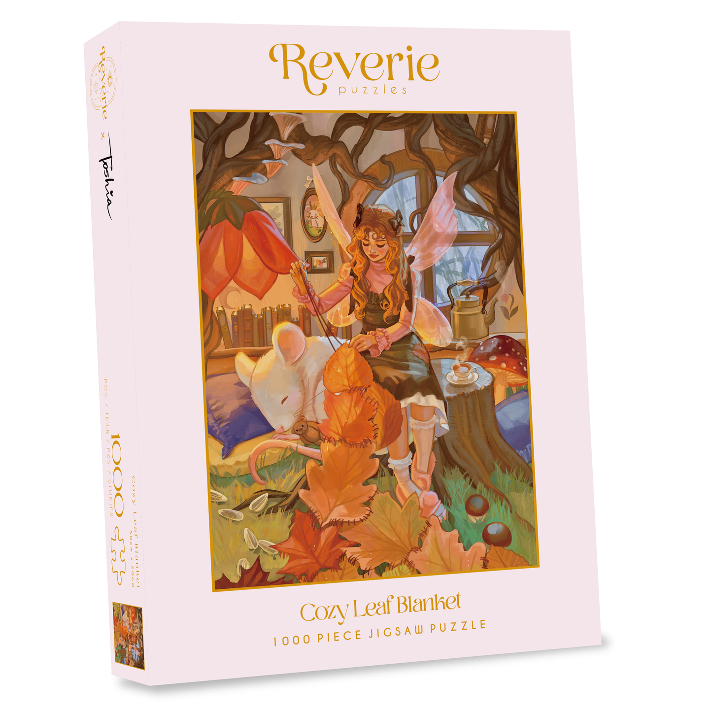 Meghitt levéltakaró Reverie 1000 darabos kirakó (RE-CLB1000TS)