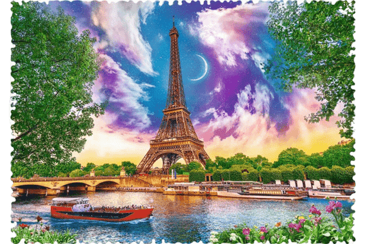 Crazy Shapes - Az égbolt Párizs felett Trefl 600 darabos kirakó puzzle (TR-11115 5900511111156) - puzzlegarden