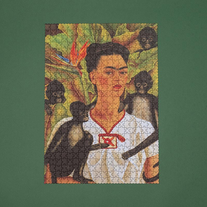 Frida Kahlo: Önarckép majmokkal